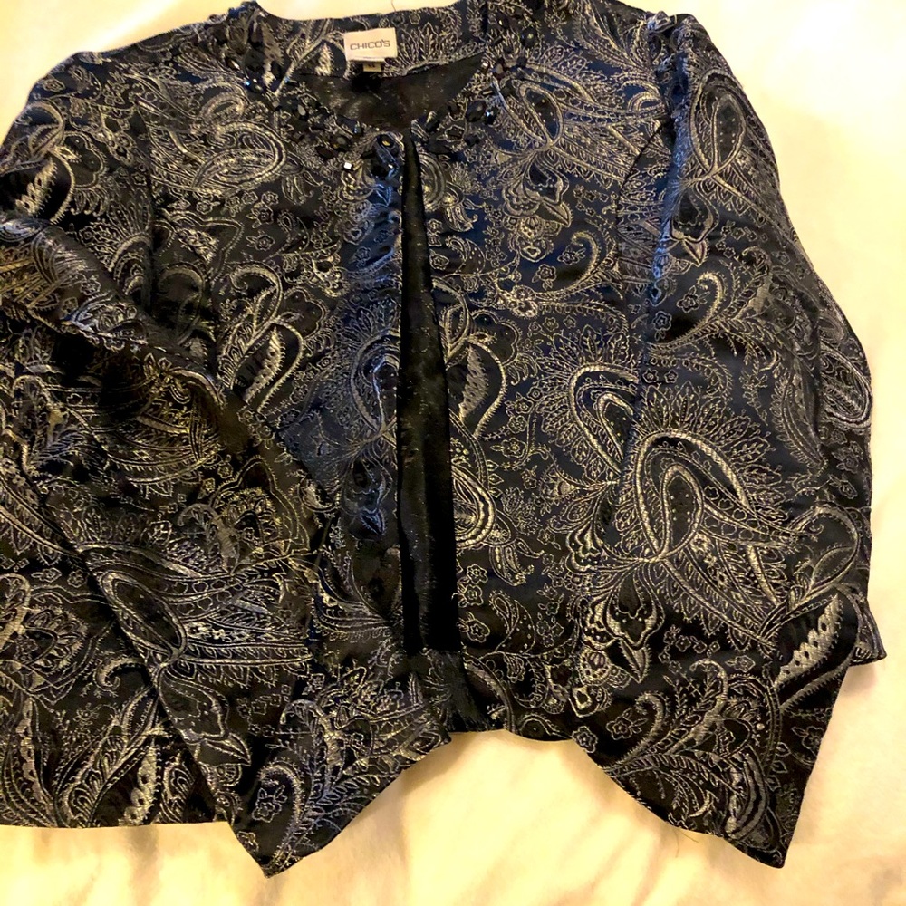 Evening cover up jacket